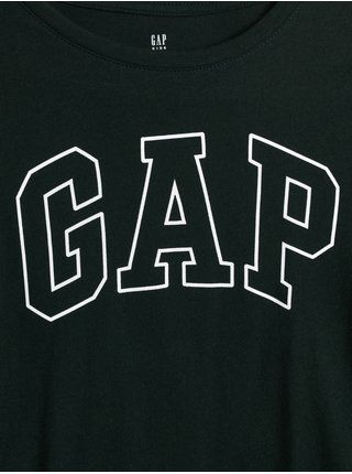 Černé holčičí tričko s logem GAP