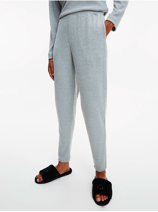Svetlošedé dámske pyžamové nohavice Calvin Klein