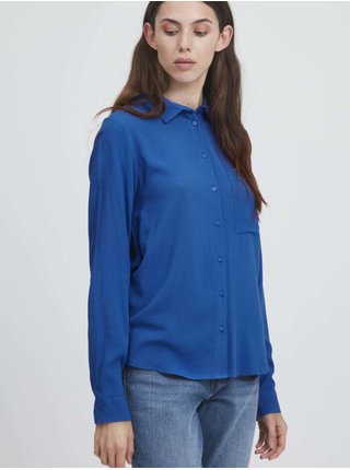 Modrá dámská košile ICHI