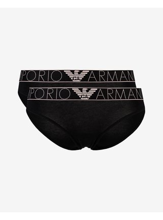 Nohavičky pre ženy Emporio Armani - čierna