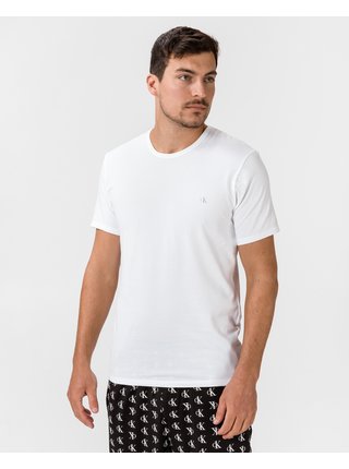 Tričká pod košele pre mužov Calvin Klein - biela