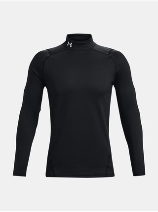 Tričko Under Armour CG Armour Fitted Mock-BLK