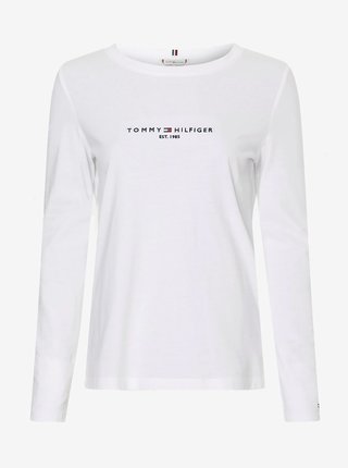 Bílé tričko Tommy Hilfiger
