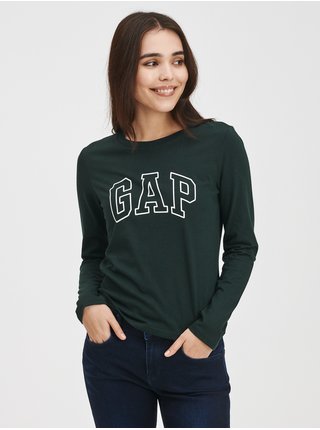 Zelené dámské tričko easy s logem GAP