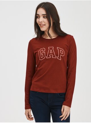 Červené dámské tričko easy s logem GAP