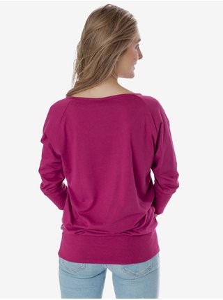 Tmavě růžové dámské tričko SAM 73 