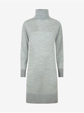 Světle šedé dámské svetrové šaty Pepe Jeans Edna