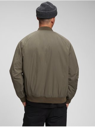 Zelená pánská bunda bomber jacket GAP