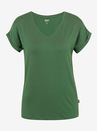 Zelené dámské volné basic tričko ZOOT Baseline Adriana 2