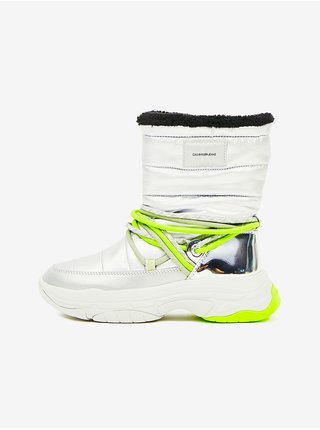 Zimná obuv pre ženy Calvin Klein - strieborná