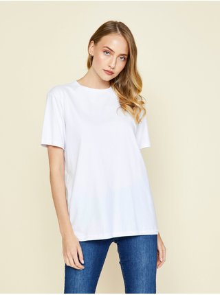 Biele dámske basic tričko ZOOT.lab Skylar