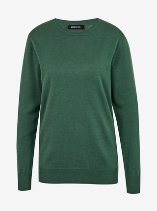 Zelený pánsky basic sveter ZOOT.lab Ferit