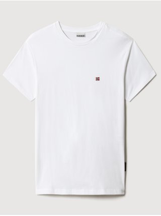 Bílé dámské tričko s výšivkou NAPAPIJRI Salis SS W 2
