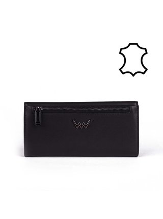 Černá dámská kožená peněženka VUCH Folly