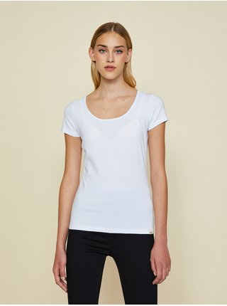Bílé dámské basic tričko ZOOT.lab Nora 2