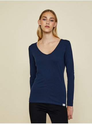 Tmavě modré dámské basic tričko ZOOT Baseline Tamara 2