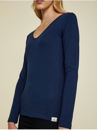 Tmavě modré dámské basic tričko ZOOT Baseline Tamara 2