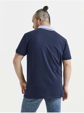 Tmavě modré pánské polo tričko Celio