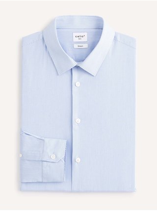 Světle modrá pánská košile Celio
