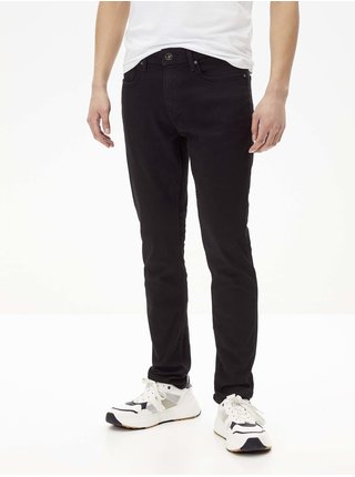 Černé pánské džínové kalhoty Celio Nowoir