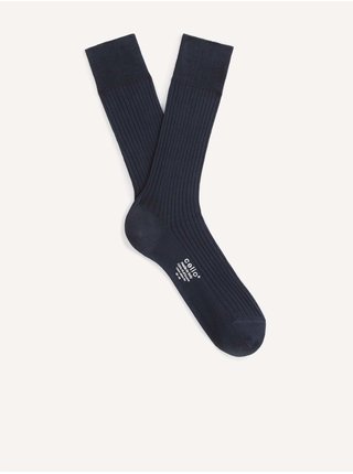 Tmavomodré pánske ponožky Celio Jiunecosse