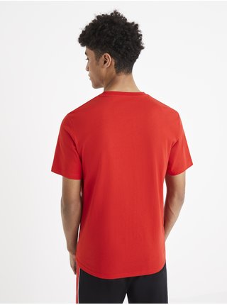 Červené triko Celio Tenever