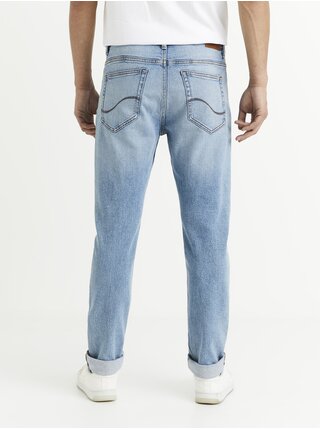 Světle modré slim fit džíny Celio Sobleach25