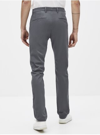 Šedé chino kalhoty Celio Pobelt 