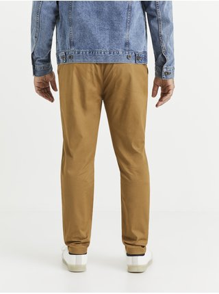Voľnočasové nohavice pre mužov Celio - hnedá