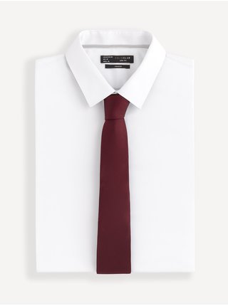 Vínová kravata Celio Ritiefine 
