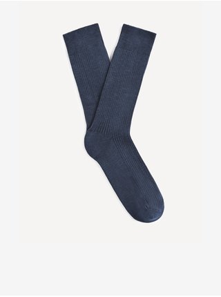 Tmavomodré ponožky Celio Riqlo