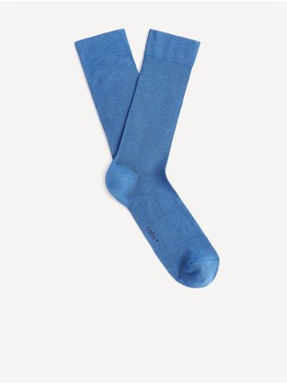 Modré ponožky Celio Milof