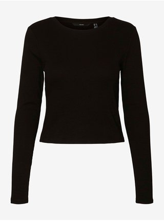 Topy a tričká pre ženy VERO MODA - čierna