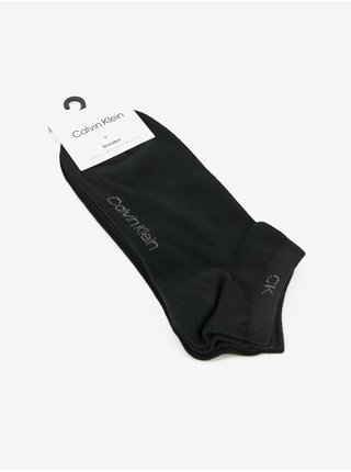 Sada dvou párů dámských ponožek  v černé barvě Calvin Klein