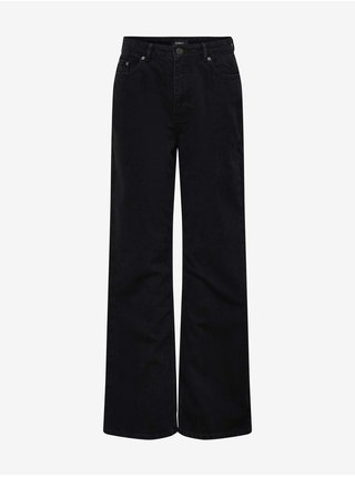 Černé dámské široké džíny ONLY Camille