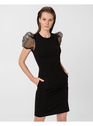 Spoločenské šaty pre ženy KARL LAGERFELD - čierna