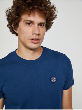 Tmavě modré pánské tričko Pepe Jeans Wallace