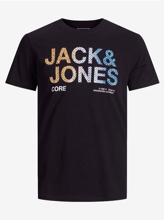 Černé tričko Jack & Jones Poky