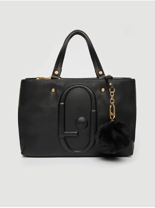 Čierna dámska malá kabelka s ozdobnými detailmi Liu Jo