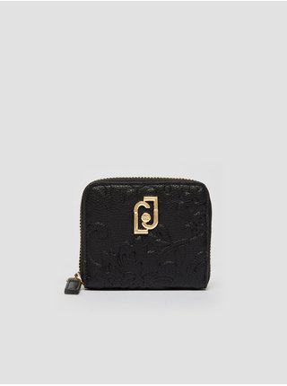 Černá dámská vzorovaná malá peněženka Liu Jo