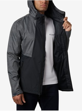 Šedo-černá pánská bunda Columbia Inner Limits™ II Jacket