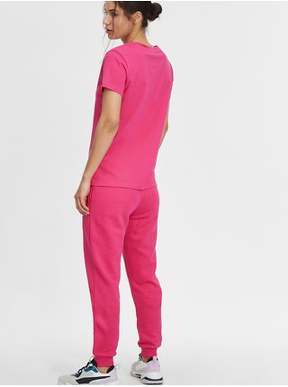 Růžové dámské tričko O'Neill Triple Stack V-Neck 