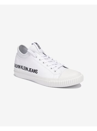 Tenisky, espadrilky pre mužov Calvin Klein Jeans - biela