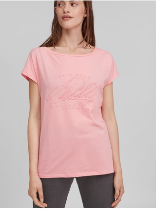 Růžové dámské tričko O'Neill Essential Graphic