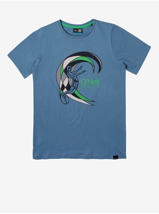 Modré klučičí tričko s potiskem O'Neill Circle Surfer 