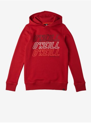 Červená holčičí mikina s kapucí O'Neill All Year Sweat
