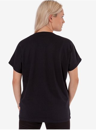 Černé dámské tričko s potiskem SAM 73
