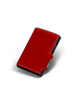 Červená kožená peněženka  Mondraghi Racing 