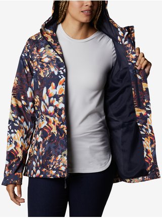Tmavomodrá dámska bunda s kvetovaným vzorom Columbia Inner Limits™ II