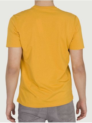 Žluté pánské tričko s potiskem Lee Workwear 